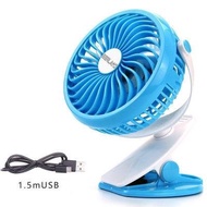 USB Rechargeable Clip Fan on Table Standing Fan Baby Portable Mini Fans