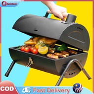 【MEIMEI】Portable BBQ Grill Barbecue Picnic Set BBQ charcoal Outdoor Camping BBQ Grill Outdoor Barbeq