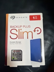 Seagate Backup Plus Slim 1TB 藍色外置硬碟