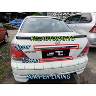 Nissan Sentra n16 REAR FRT BONNET BOOT BONET GARNISH CHROME LINING Rear Chrome Bar Moulding bumper C