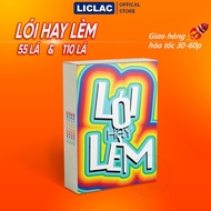 Bài Lói hay Lèm Truth Or Dare Việt Hóa Drinking Game Đồ chơi giải trí gắn kết tình bạn Bài Nói hay L