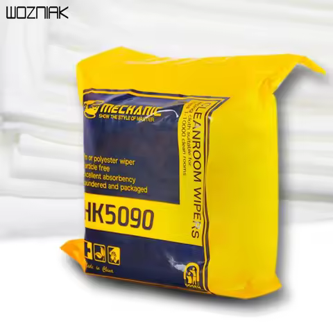 HK5090 High-Quality Touch Screen Cleanroom Wipers Microfiber Anti Static Non Dust Cloth for Mobile P