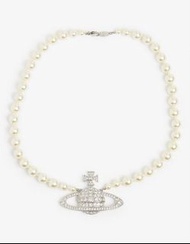 ［英國代購］Vivienne Westwood 經典土星仿珍珠項鍊 可刷卡 精品代購