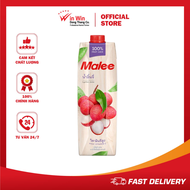 Nước Ép Vải Malee 1L - Nhập Khẩu Thái Lan | Malee 100% Lychee Juice 1L