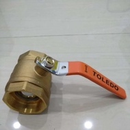 Brass Ball Valve Brass Stop Valve/ Durable, Quality Brass Valve/ 1/2 Original Brass Toledo