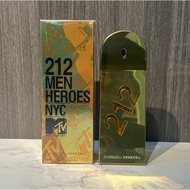 Carolina Herrera 212 Men Heroes NYC Collab MTV