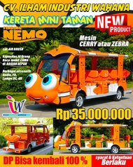 Odong Odong Kereta Mini Mobil Karakter