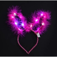 Feather Headband|Light Headband|Bunny Headband