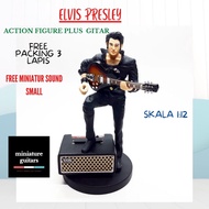 Elvis Presley Exclusive Action Figure Free Miniature Guitar and Miniature Sound Vox Classic