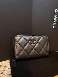 Chanel So Black Card Holder (23b)