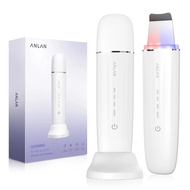 กันน้ำอัลตราโซนิก ANLAN เครื่องขัดผิวไฟแดงน้ำเงินเครื่องดูดสิวริ้วรอยตามวัยบำรุงผิวลดเลือน