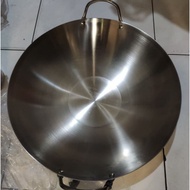 40cm stainless steel frying pan, stainless steel frying pan, stainless steel/wok