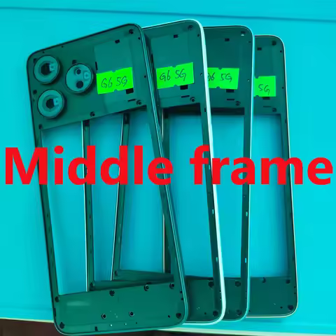 For Umidigi G6 5G Middle Frame Battery Frame Back Cover Compartment Accessories Repair and Replaceme