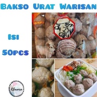 Ready Stok Bakso Urat Sapi Warisan Isi 50Pcs/Bakso/Bakso Sapi