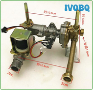 IVOBQ 6-7L Gas water heater parts Water and Gas assembly valve short shaft ABIEB