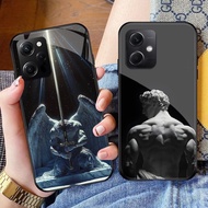 Angel Perseu azrael Glass Phone Case For Xiaomi Poco X7 Pro X6 X5 X4 X3 Nfc M5 M4 5G F6 F5 F4 F3