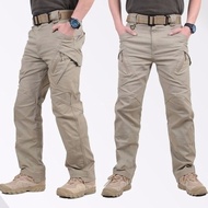 Mens Tactical Pants IX7/IX9 Waterproof Cargo Hiking Work Trouser for Outside