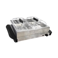 Food warmer buffet server stainless steel food grade buffet food warmer