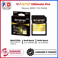 SUNEAST 128GB 256GB Memory Card Ultimate PRO UHS-I V30 U3 Class10 Gold Series
