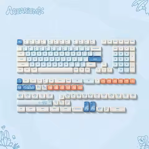 NuPhy® x Riel Aquarium nSA Profile Dye-Sub PBT Keycaps
