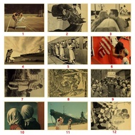 American War Old Photos Old Posters Victory Day Kiss Posters WW2 Retro poster
