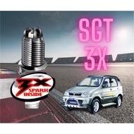 SGT V TWIN SPARK PLUG DCPR7EX Code : B7X 4pcs Perodua Kembara DVVT 2002-2006