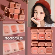 (ของแท้/พร้อมส่ง) gogo tales blusher บลัชออน โทนส้ม บลัชเชอร์  (รหัสสินค้า 12056)