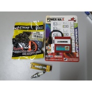 EX5 SET API 3IN1 CDI BRT POWERMAX + COIL APIDO ORIGINAL + RACING PLUG NGK G POWER ORIGINAL KRISS100 