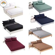 RD [Local Ready Stock] cadar queen katil queen Fitted Bedsheet / tilam queen Cadar Beed Sheet Queen 