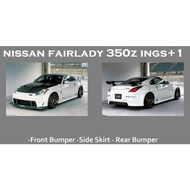 Nissan fairlady 350z INGS Bodykit body kit front rear bumper side skirt fender lip ING fair lady 350