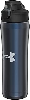 Under Armour 18oz Beyond Stainless Steel Water Bottle, Vacuum Insulated, Self Draining Protective Cap, Leak Proof, For Kids &amp; Adults, All Sports, Gym