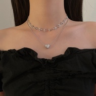 Kpop Heart Pendant Necklace