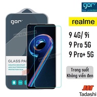 Gor Realme 9 Pro 5G / Realme 9i/ 9 4G Realme 9 Pro + 5G Premium Transparent Tempered Glass, 9H/ 2.5D