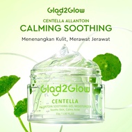 Glad2Glow G2G Centella Allantoin Soothing Gel Moisturizer 30g / 55g / 100g - Moisturizer for Sensiti
