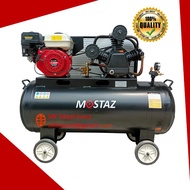 MOSTAZ High Pressure 12 Bar Air Compressor 7HP Engine 150L MSAC168E (can fit hilux, lorry)