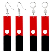 Tokyo trader Izana Kurokawa acrylic earrings anime role-playing Hanafuda women fashion jewelry STCD