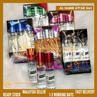 3IN1 WOMEN AL-HABIB ATTAR FAMOUS SCENT for WOMEN &amp; UNISEX Roll-on/roller/attar/perfume *3 BOTOL*