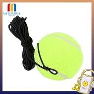 MYRONGMY Tennis Training Ball, Adjustable Rope Elastic String Rebound Ball, Tennis Tether Ball Yello
