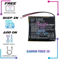 Battery Bateri CS-GMF510SH For GARMIN Fenix 5X (410 mAh)