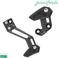 JENNIFERDZ Bike Chain Guide MTB Mountain Bike Bicycle Accessories Chain Frame Protector Cover Protector Direct Mount Chain Guard For E type Chain Stabilizer