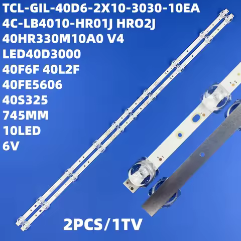 LED strip(2) For THOMSON 40FE5606 L40S6500 LED40D3000 L40s5600 40S321 40S325 40S6500FS 40S6500 40F6F
