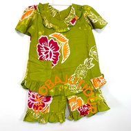 Alvin Baby Suit 1-3 Years Alvin Batik Suit for Girls