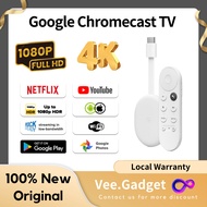 [Ready Stock] Google Chromecast with Google TV / 4K Chromecast / 1080p Chromecast with Google TV