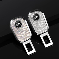 Shining Diamond Car Vehicle Seat Belt Extension Extender Strap Safety Buckle Clip Car Accessories Fo
