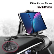 Universal Phone Car Holder for Cellphone Mobile Phone Stand Clip in Car Dashboard 360 Rotating Adjustable Mount Car Phone Holder