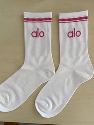 Alo Socks Tube Socks Summer Thin Mens And Womens Long Tube Towel Bottom Athletic Socks For Running Y