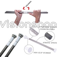 Shower curtain Rod Extendable and adjustable