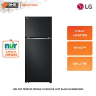[ NUR@PETRA ] LG 423L Top Freezer Fridge GN-B392PQBK in Essence Matt Black LinearCooling™ LG ThinQ™ 