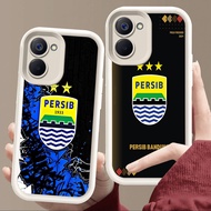 Case for VIVO Y27s Y28 Y36 Y17S Y03t Y18i Y03 Y18 Y27 Y28s Soft White E21 Football Club Persib