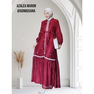 AZALEA Brocade dress with ribbon sequins, uniform wedding dress